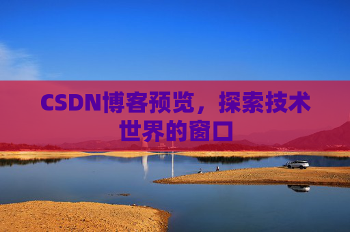CSDN博客预览，探索技术世界的窗口